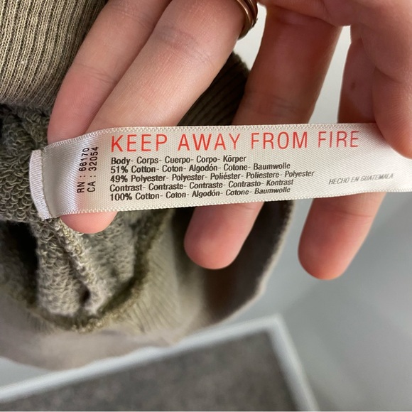 Free People Movement Crossover Green Pullover Hoodie Women’s Medium - Picture 4 of 8